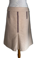 MARC JACOBS PINK TEXTURED GLITTER FABRIC FULLY LINED SKIRT SIZE 10