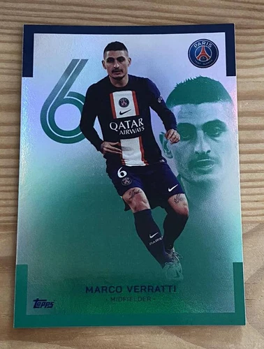 PSG Paris Saint-Germain Team Set 2022/23 - Marco Verratti Parallel 097/175