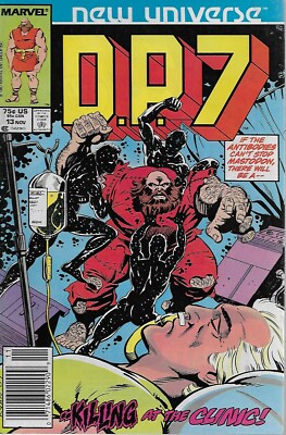 D.P. 7 (Displaced Paranormals) No.13 / 1987 Mark Gruenwald & Paul Ryan