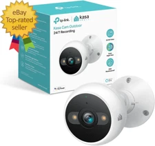 2K QHD Security Camera Outdoor Wired IP65 Starlight Sensor & 98Ft Night Vision