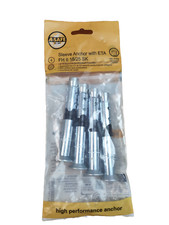 Fischer M10 Anchor Bolts (4 bolts in the pack)