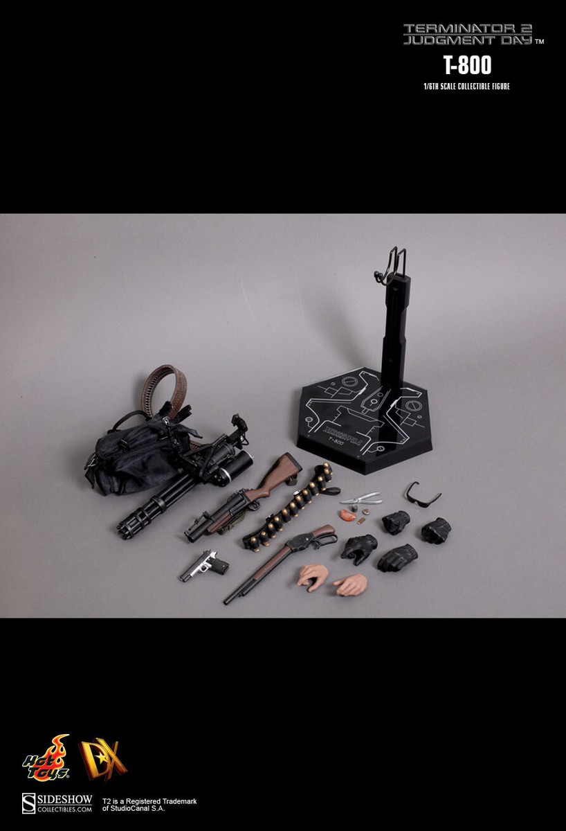 HOT TOYS DX10 TERMINATOR 2 JUDGEMENT DAY T-800 1/6 FIGURE