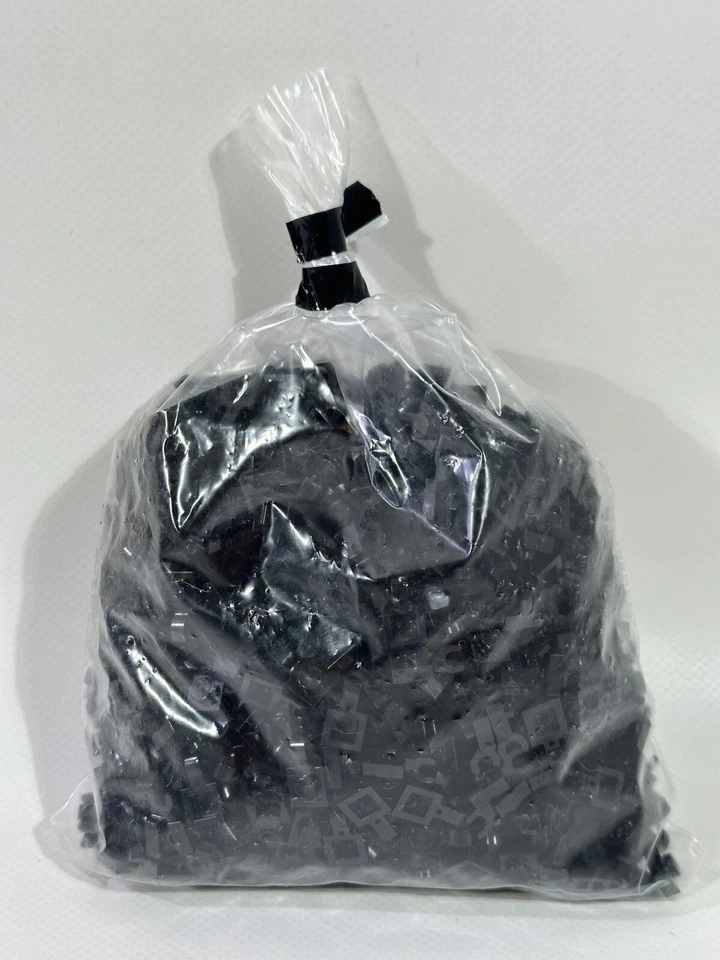 800 Stück LEGO 61252 schwarze Platte 1x1 mit Clip 6308000 LEGO Einzelteile HL11 - Bild 3 von 3