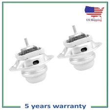 2PCS Front L & R Engine Motor Mount For Land Rover Range Rover Sport 4.2 4.4 5.0