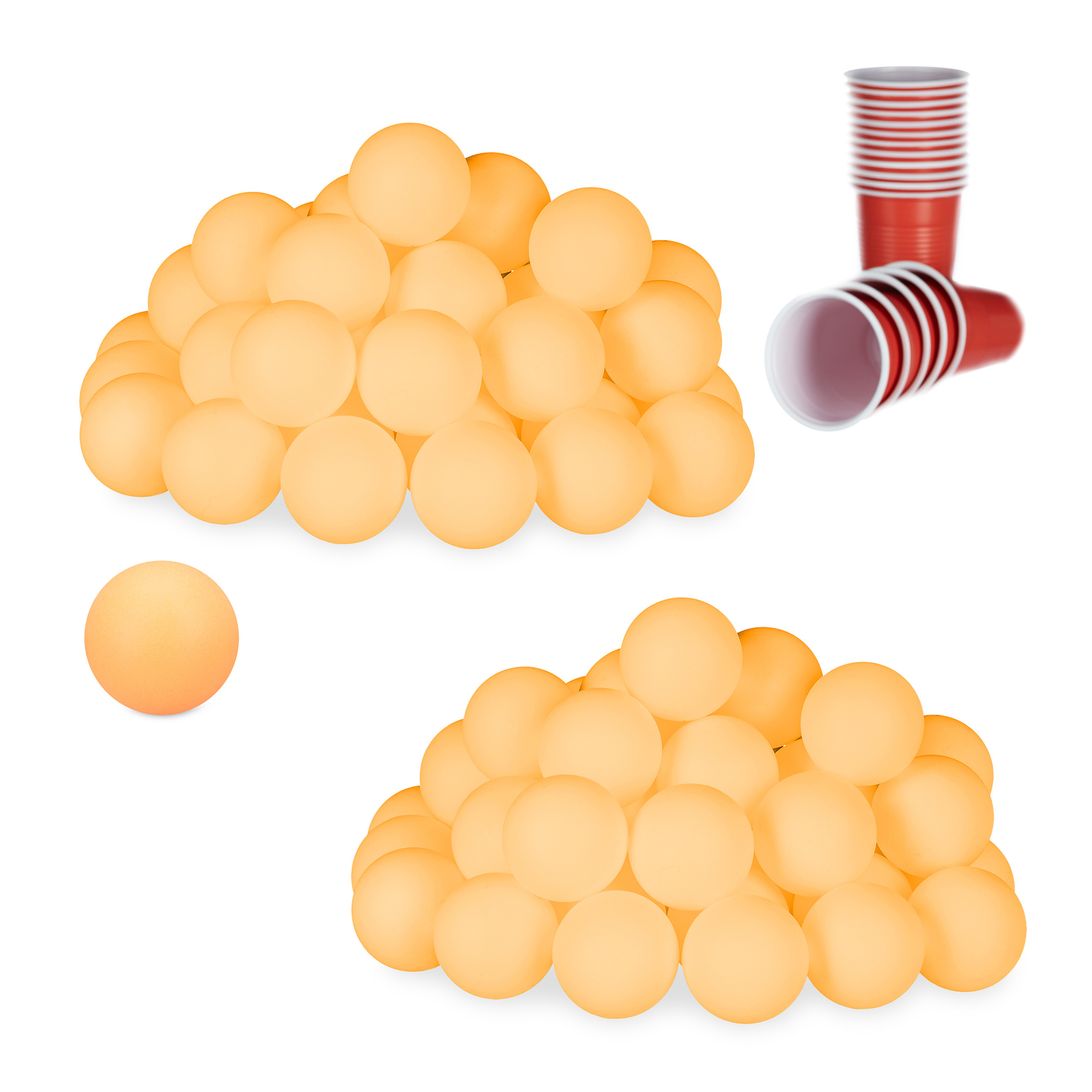 Pelotas ping pong bolas de plástico 2 g 38 mm bolas de beer pong 96 unidades