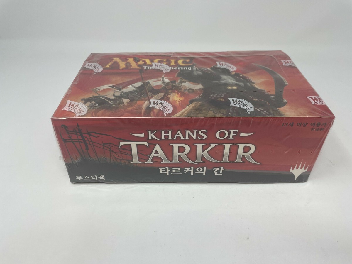 khans of tarkir booster box japanese Magic The Gathering Khans of Tarkir Booster Box main image 1