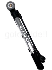 Giyo Mini Floor Pump GM-642, 120PSI, Foldable T-handle, Schrader/Presta Valve