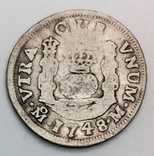 Silver 1748 Year Colonial Mexico Coins (Pre - 1821) for sale | eBay