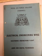 RAF CRANWELL LOGIC AND DIGITAL TECHNIQUES MANUAL