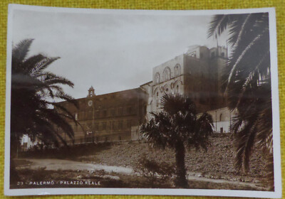 Ansichtskarte PALERMO, Palazzo Reale 1938   (47-24)