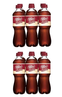 dr pepper cream soda 16.9 oz 12 bottles total 202 fl oz