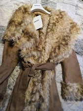 SPORTALM MANTEL WINTER FALSCHER PELZ SEHR SCHICK GR 40 NEU MIT ETIKETT NP 469 EU