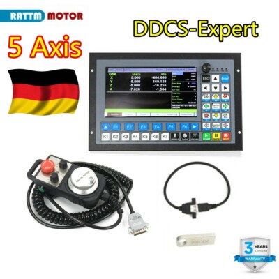  DE  5-Achsen CNC Fräsmaschine Offline Motion Controller System DDCS Expert+ MPG