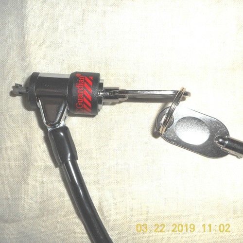 PC GUARDIAN EZOLUTION ADVANTAGE CLASIC TWO KEY SECURITY CABLE LOCK - Picture 4 of 6