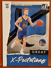 2020-21 Donruss Great X-Pectations #23 Nico Mannion WARRIORS 