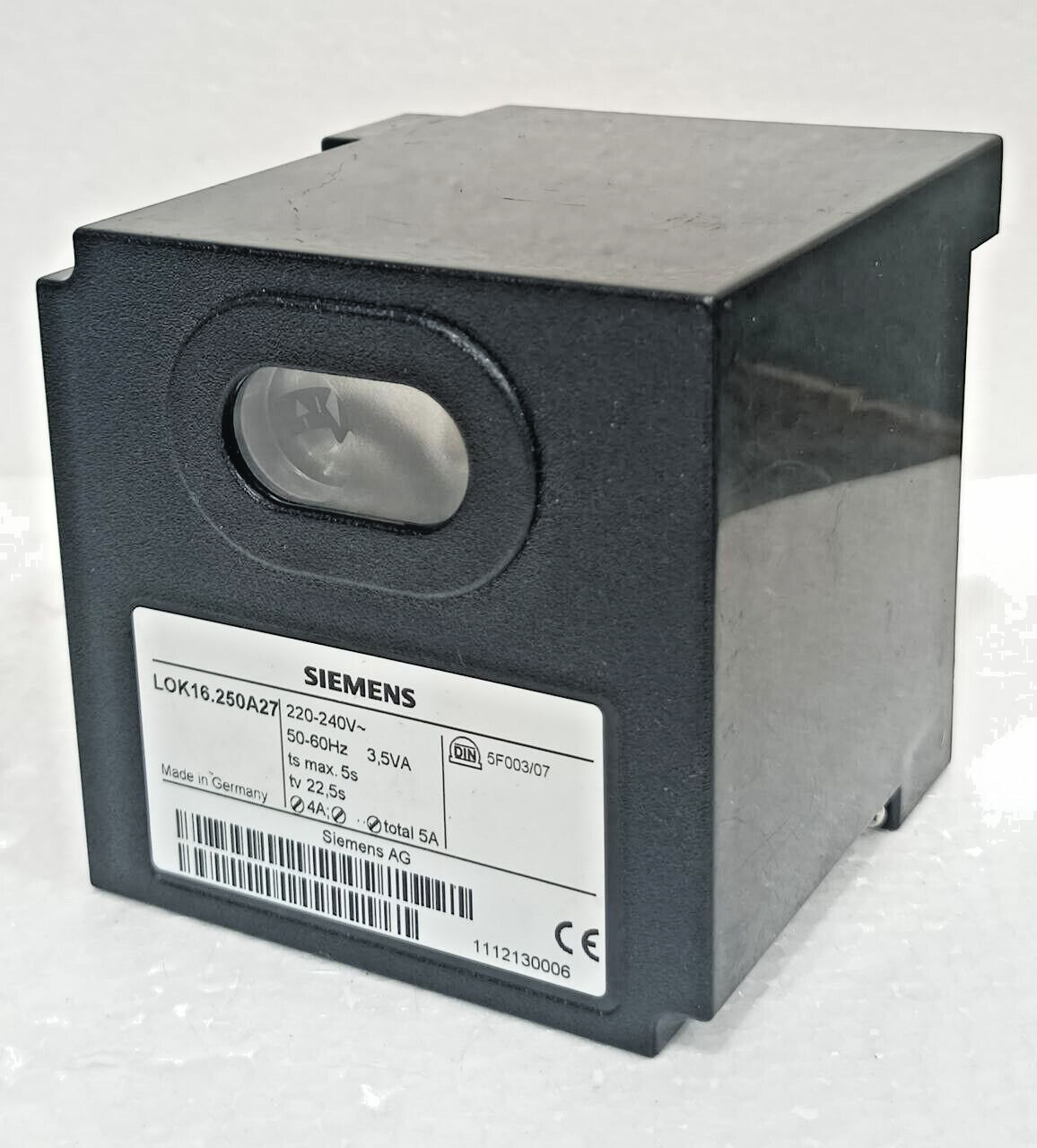 Siemens LOK16.250A27 Control Box For Oil Burner Control- New-image
