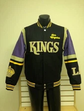 JEFF HAMILTON/JH DESIGN LOS ANGELES LA KINGS HOCKEY REVERSIBLE  JACKET small