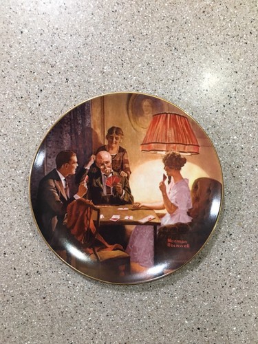 Norman Rockwell Collector Plate Edwin M Knowles Fine China - Bild 5 von 12