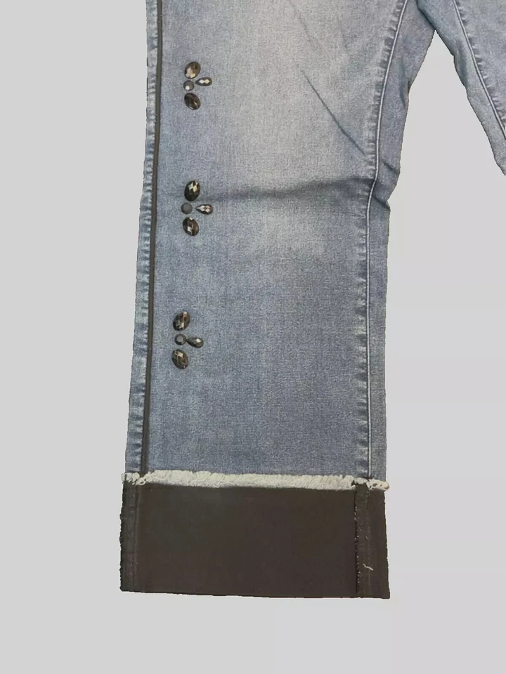 DG2 by Diane Gilman Virtual Stretch Denim | MIDTNE | Size- 10P. - Image 2 of 2