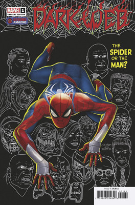 Marvel KEY: DARK WEB #1 [DWB] / Cover Art by Bobby Hernandez / ASM