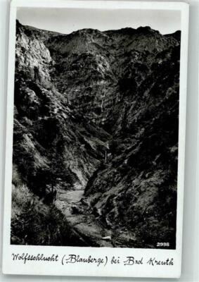 39962262 - Kreuth Wolfsschlucht am Blauberge Verlag Peter Triem 2998 1940