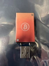 ASIC Miner Block Erupter Bitcoin Miner USB 333 MH/s Color Red W/2 Heatsinks