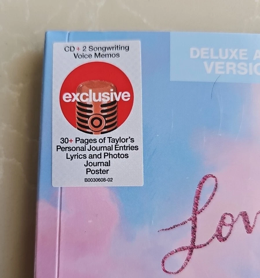 RARE USA Lover by Taylor Swift Deluxe Album Version 3 CD 2019 Taylor Swift Diary - Image 3 of 4