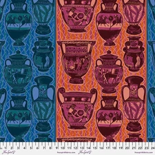 Urn it, Abyss - Anna Maria Fluent 100% Cotton Quilt Fabric by the yard