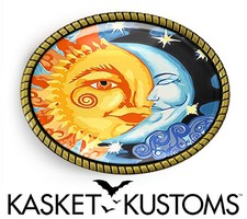 Sun Moon Belt Buckle - Celestial Zodiac Astrology Art Belt Buckle - 10