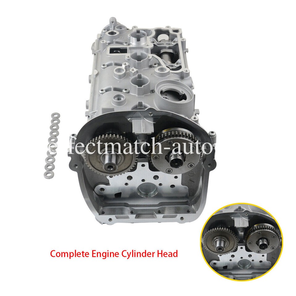 Zylinderkopf + Ventile Nockenwelle 1,0L BNX BNW VW Fox Gol Brasilien 030103063ej 243522 160519