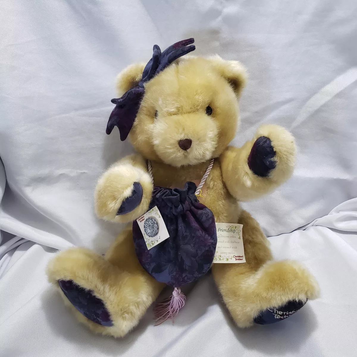 Vintage Cherished Teddies Frienship Teddy Bear 10