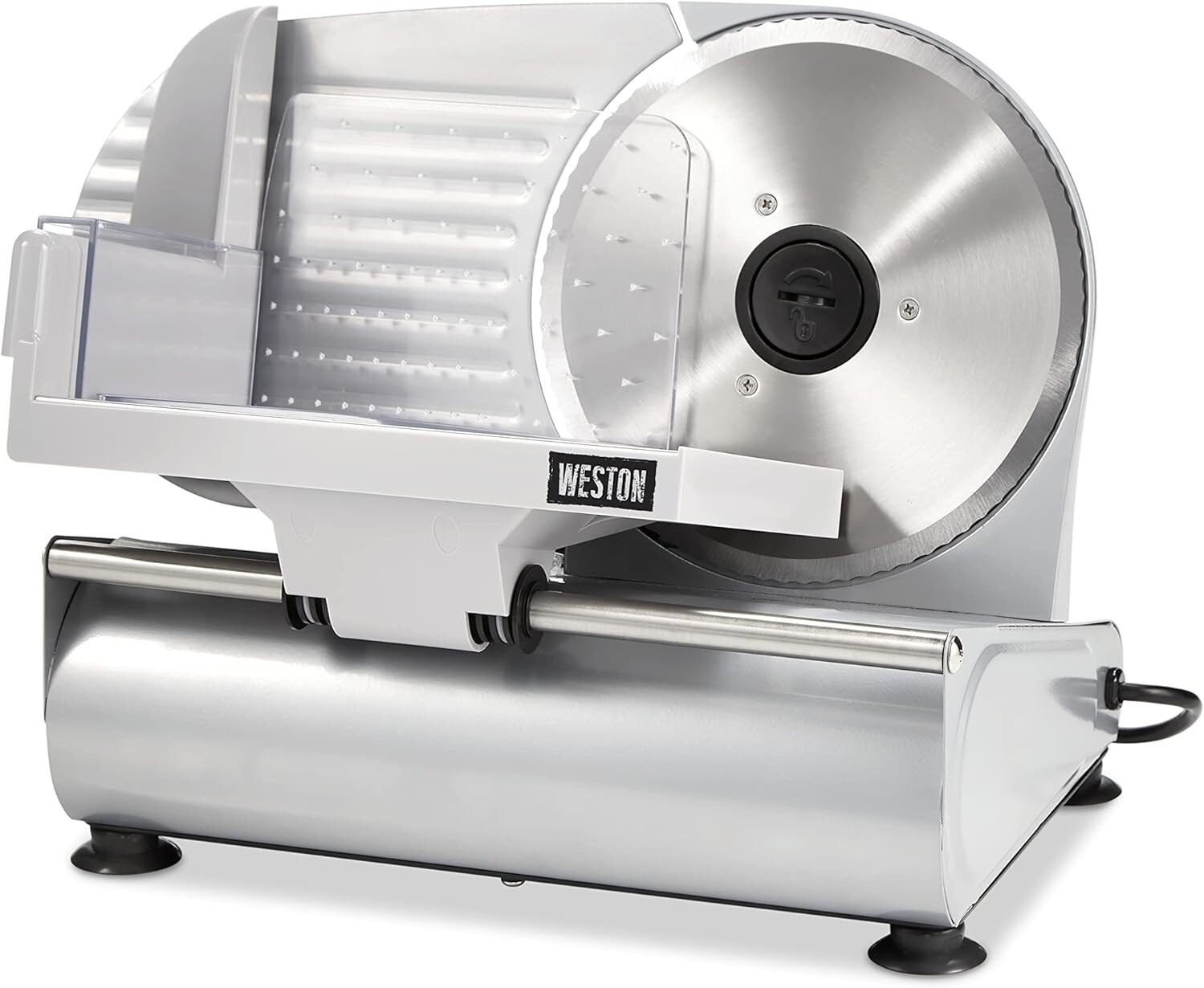 Effortless Food Slicing Machine - 7.5" Blade for Precision Thickness Control