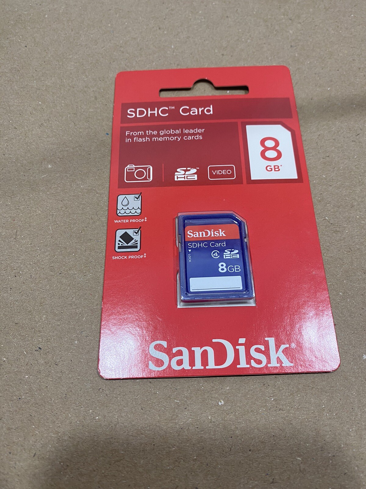 Carte Micro SD SanDisk 8 Go Classe 4 - SDSDQM-008G - Garantie 10 Ans - Neuve