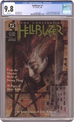 Hellblazer #1 CGC 9.8 1988 4431691007