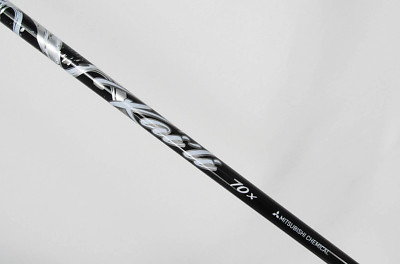 NEW Mitsubushi Kai'Li White 70X Extra Stiff Driver Shaft with Adapter + Grip 7-X