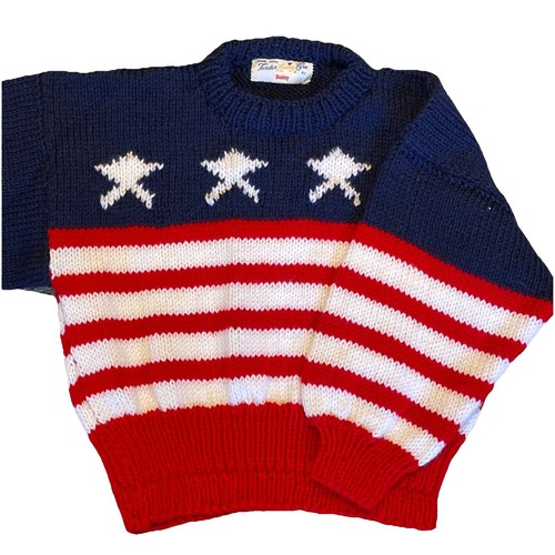 Supreme Hand Crocheted Sweater (XL) Unisex Multicolor Brand New