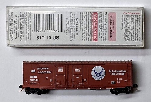 MTL Micro-Trains 75090 Wisconsin Southern WSOR 503143 50 pies vagón de carga | Zustand: New