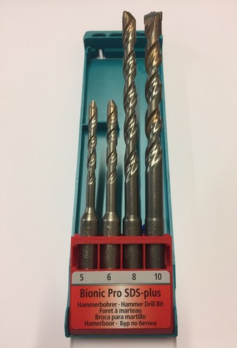 Heller SDS+ Plus Bionic 4 piece Hammer 
