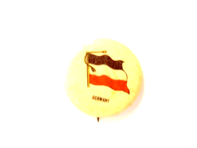 german black cigarettes old Between Acts cigarette premium pin of old German flag- black, white &  red