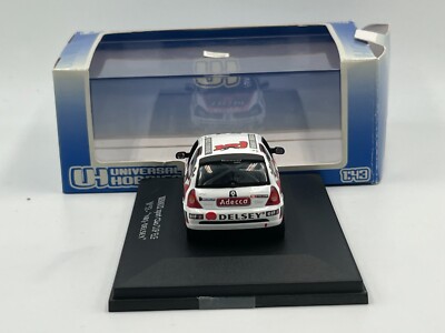 Renault Clio CUP ELF N°53 – 1/43 Universal Hobbies, Rallye, Avec Vitrine