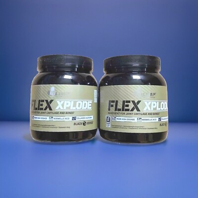 (64,29 /kg)Olimp Flex Xplode 2x 504g Pulver enthält verschied. Formen  Collagen