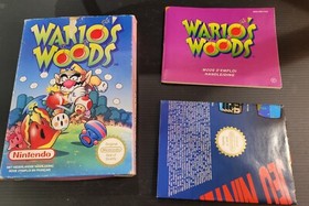Bo&icirc;te Vide Nintendo NES - Wario's Woods + Notice + Flyer - Bon &Eacute;tat