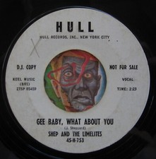 HEAR Shep  Limelites 45 Gee Baby What About You/Everything Is Going doo wop R B