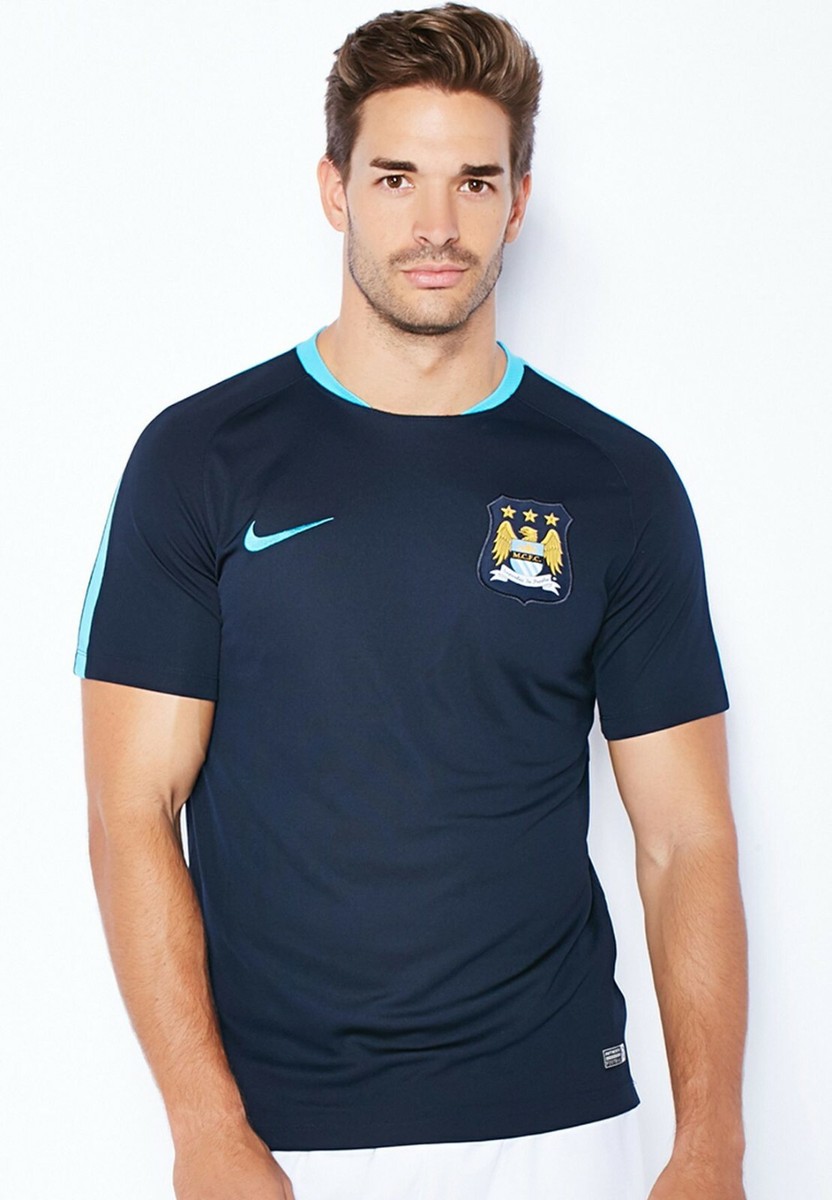 希少 NIKE x MANCHESTER CITY ハーフジップシャツ 水色 Summer Sale】マンチェスターシティ 24-25 ホーム 半袖