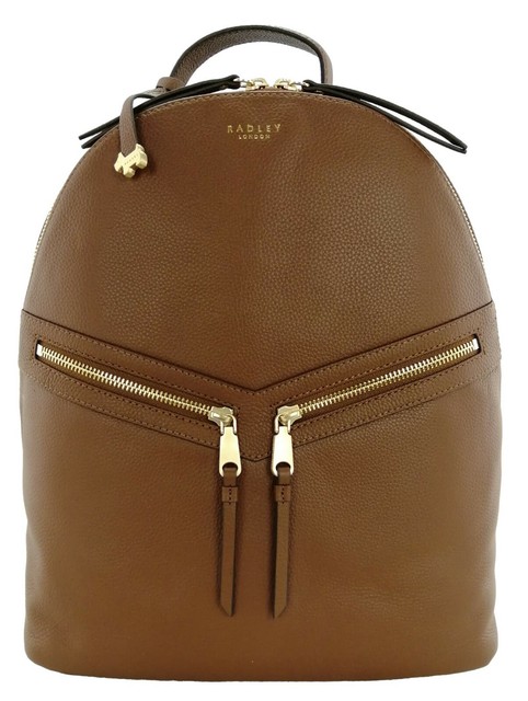 Radley Backpack Brown Medium Zip Around 