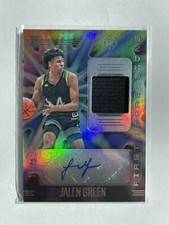 2021 Illusions Jalen Green Auto RC /99 RPA Rookie Chronicles Draft Picks Houston