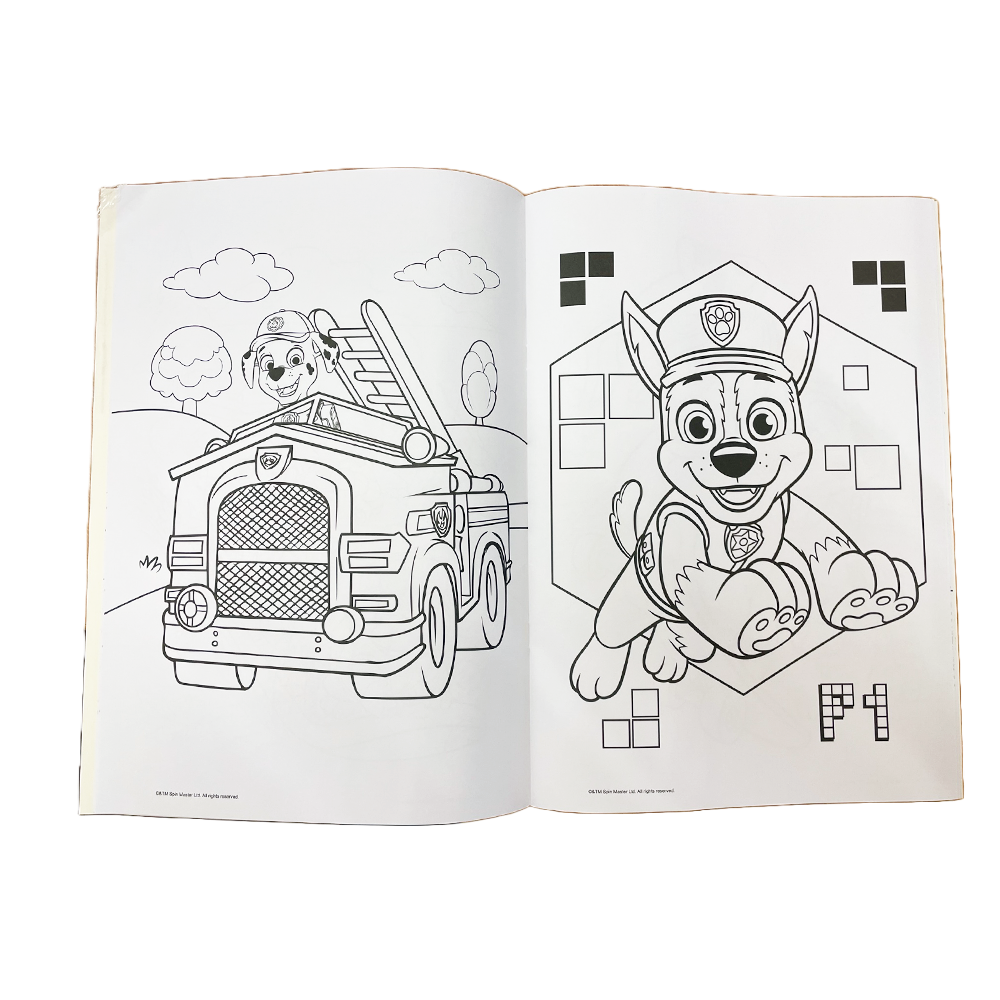 Paw Patrol Colouring Book 3432 Kids Creative Activity Toys For Ages 3