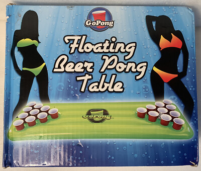 Pool Pong Table Inflatable Beer Pong Table - GoPong Brand | eBay