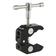 Large Super Clamp with 1/4"  3/8" Thread for DSLR Tripod