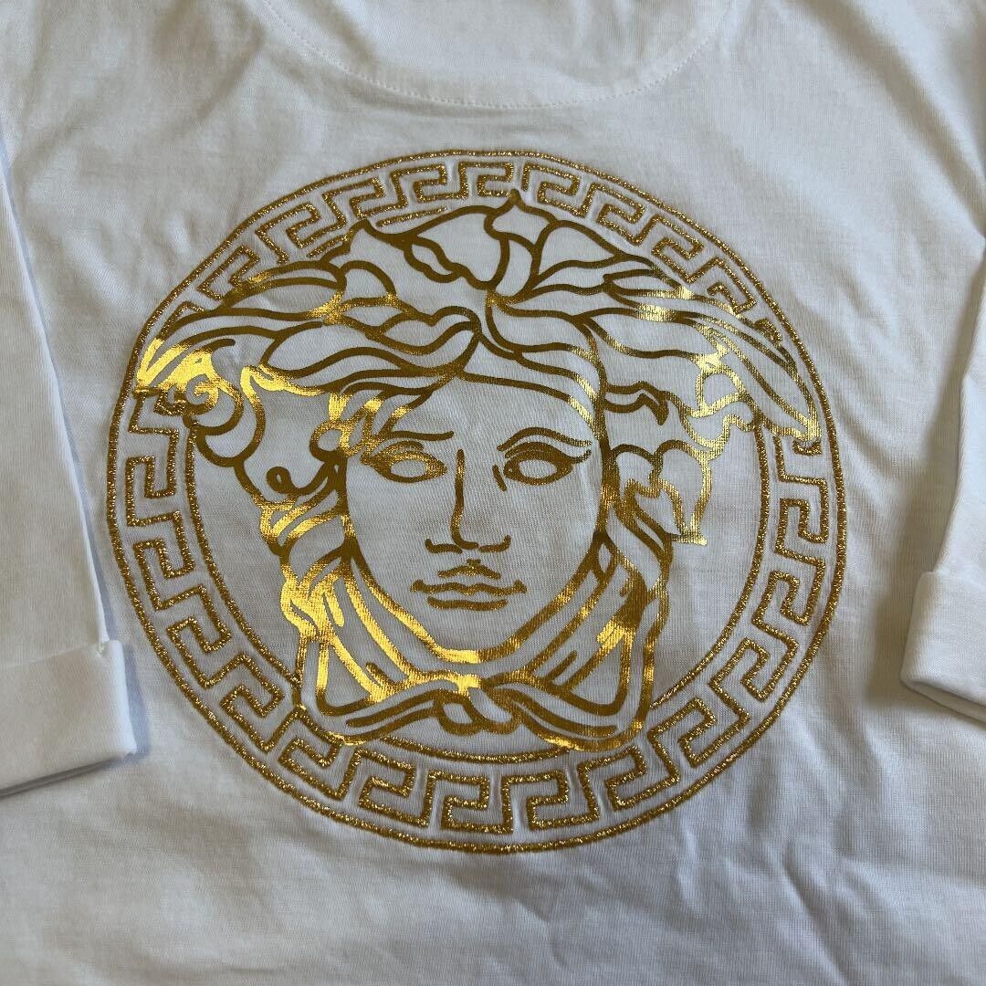 FENDI x Versace Collaboration T-Shirt Men's Size XXS White FENDI x Versace Collaboration T-Shirt Men's Size XXS White